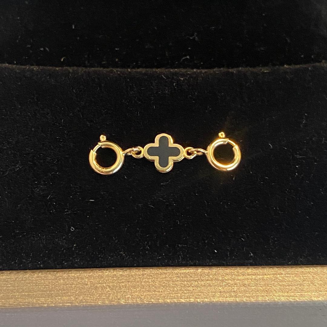 K18YG 引き輪 ヒキワ クローバー 四ツ葉 イエローゴールド 18金 18K