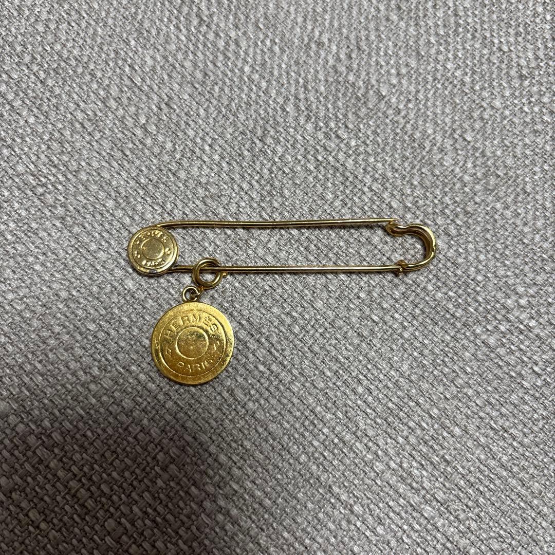 HERMES エルメス ブローチ セリエ ピンブローチ　 セリエ２つタイプ