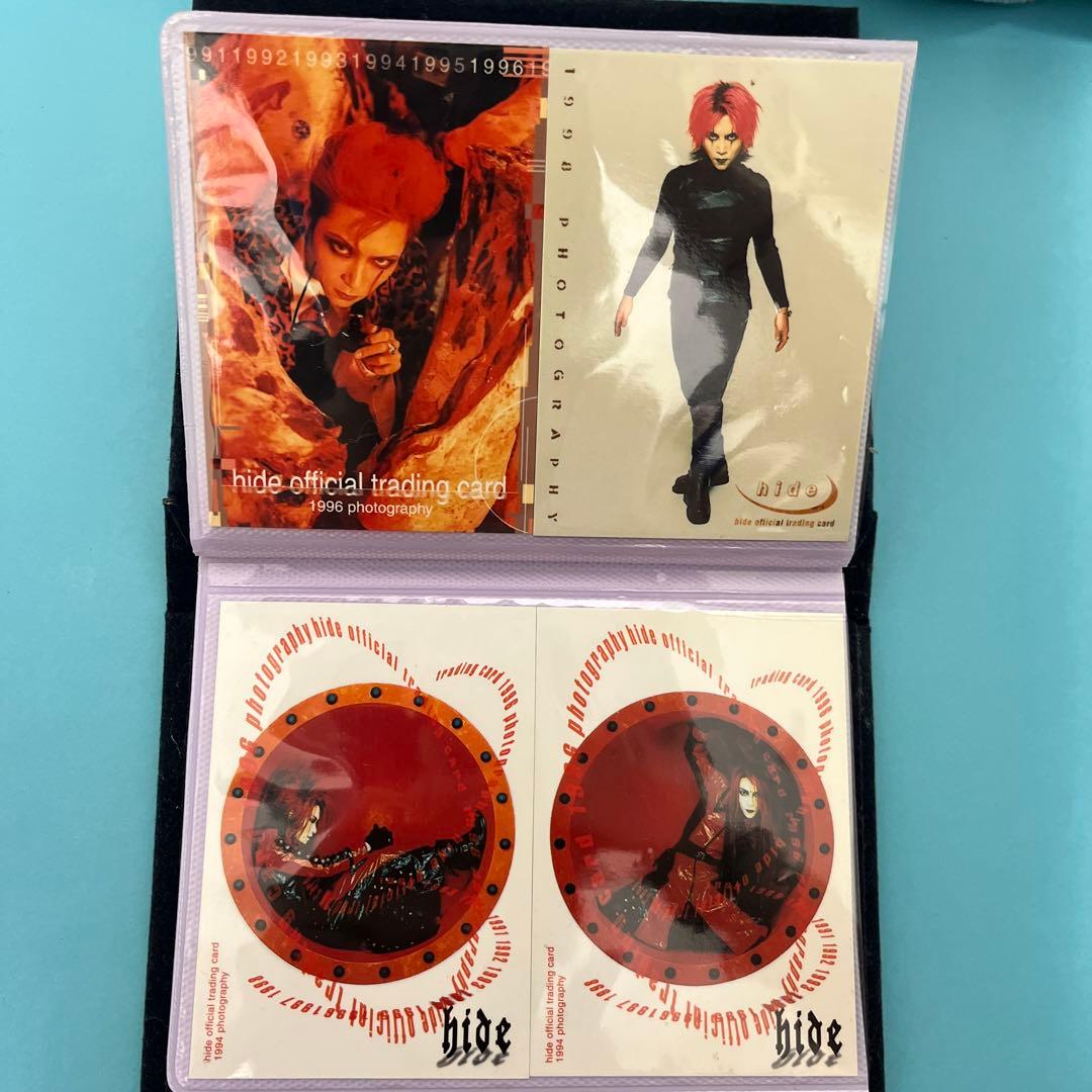 1996年 hide トレーディングカードセット値下げ交渉○