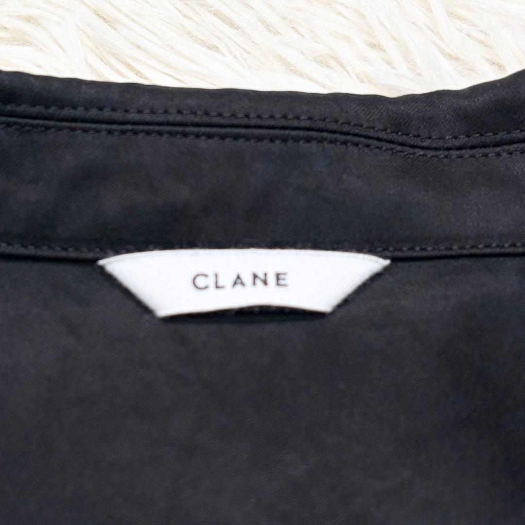 ✨美品✨CLANE TAILORED SATIN SHIRT