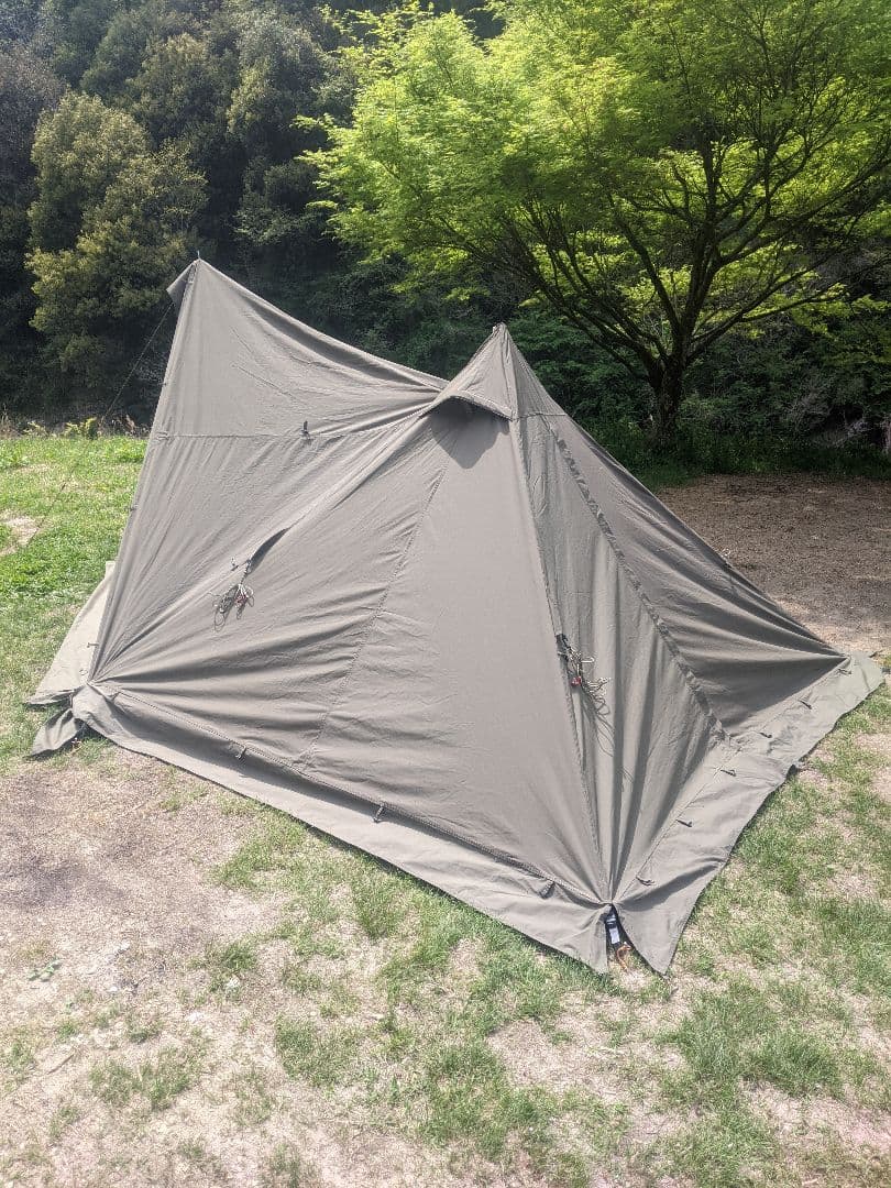 【全て新品】バンドック ソロティピー1TC カーキ 付属多数 軍幕