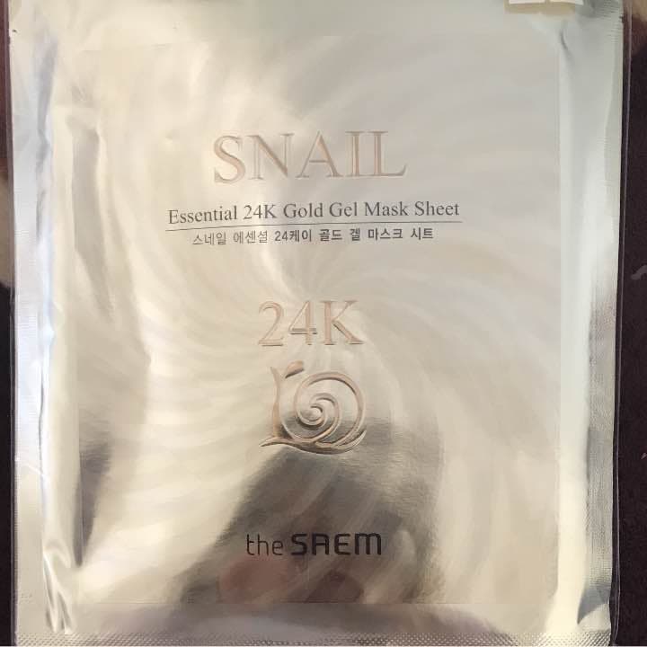 パック・フェイスマスク 24k gold mask