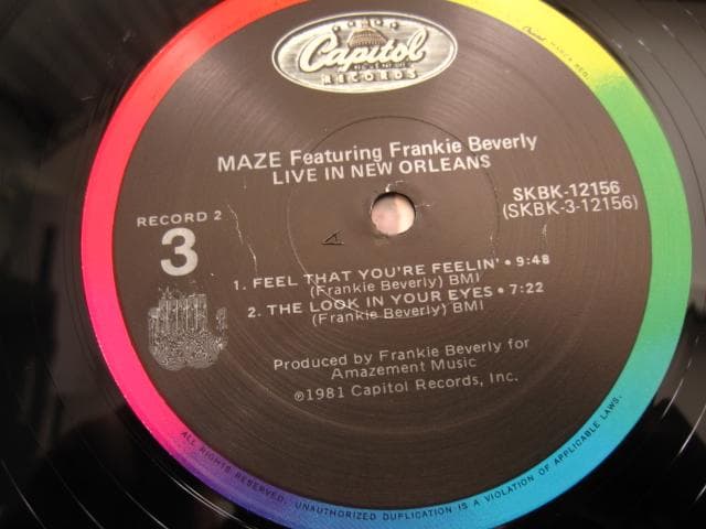 Live In New Orleans　Maze Frankie Beverly