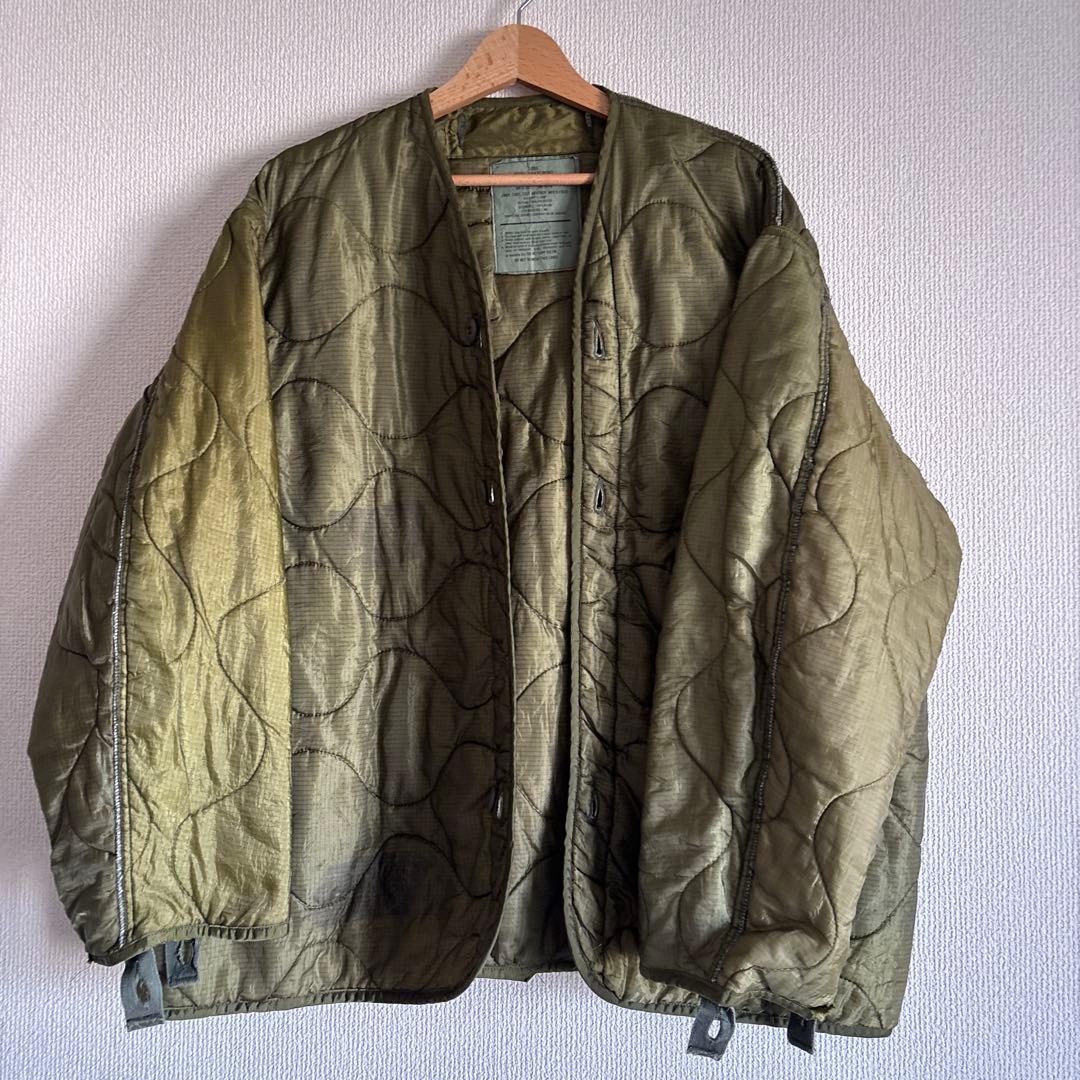 USED USA製 80’s ALPHA M-65 3rd ライナー付 L R