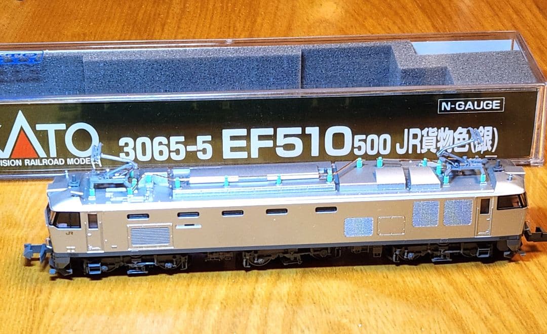 【美品】KATO EF510 500 JR貨物色(銀) 3065-5 動作確認済