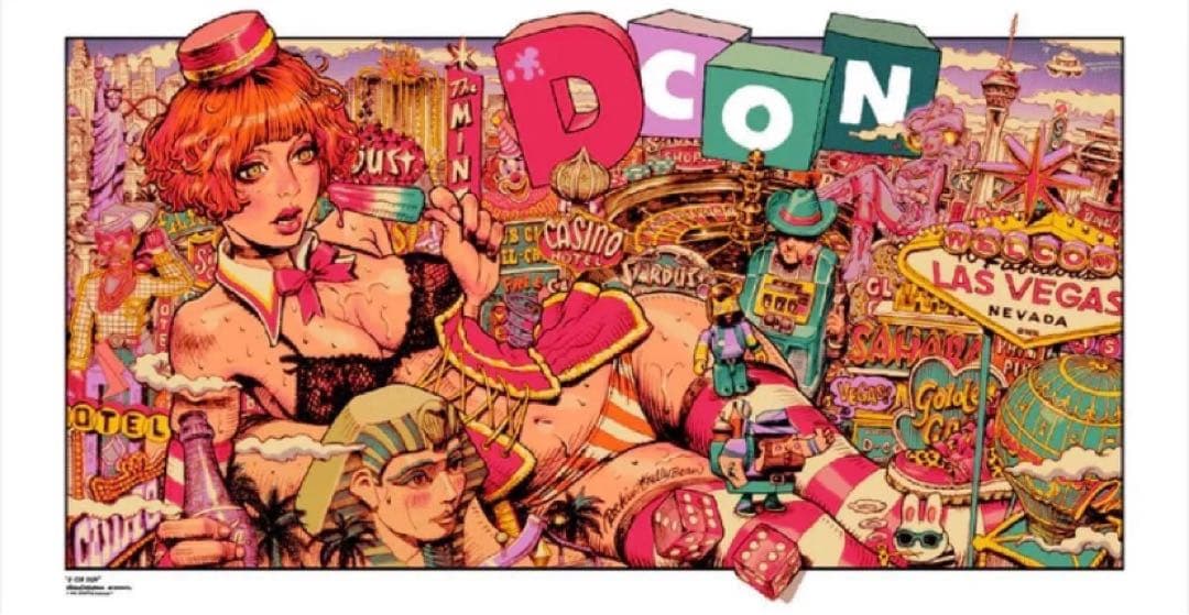 Designer-Con Rockin Jelly Bean シルクスクリーン