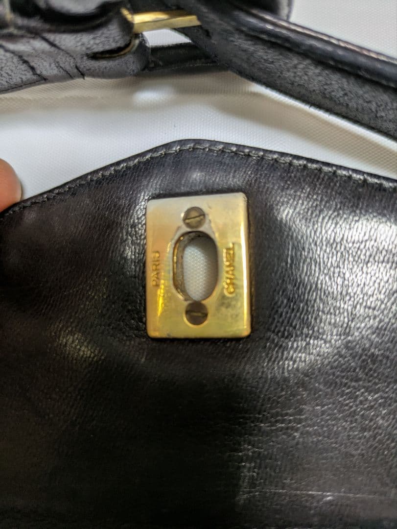 CHANEL マトラッセ　ラムスキンチェーン　ウエストポーチ