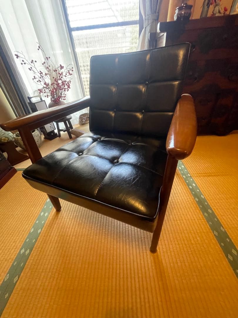 中古カリモク60Ｋチェア 1人掛け