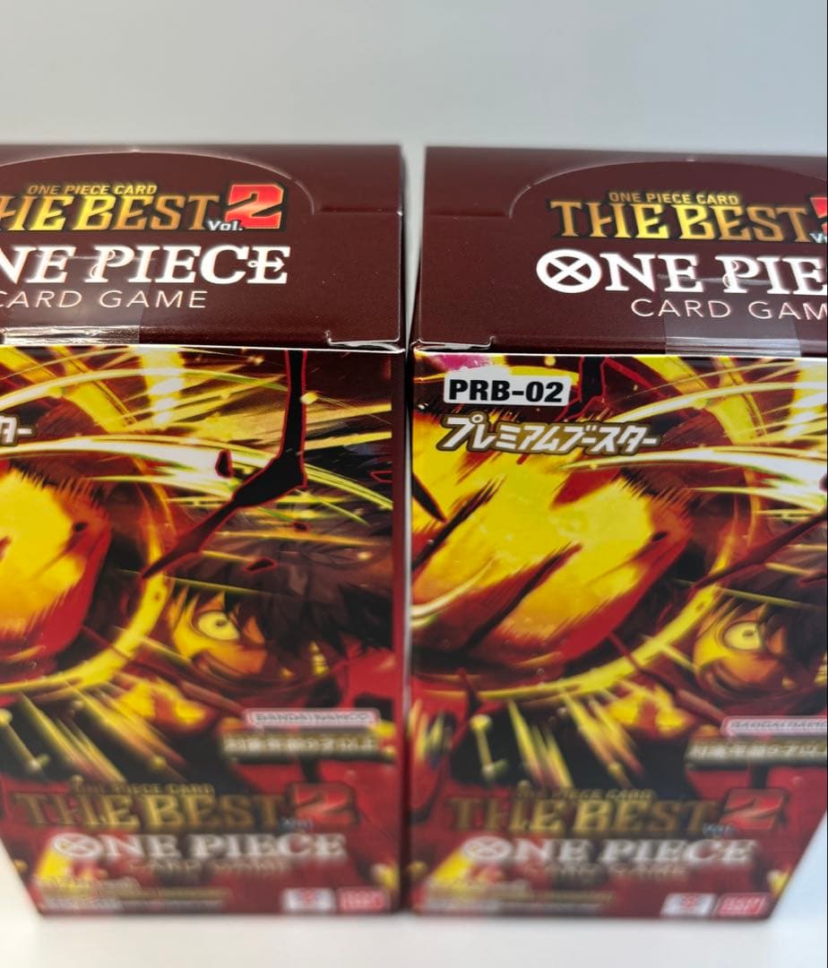 ワンピースカード【未開封・シール付】ザ・ベスト２ 2BOX