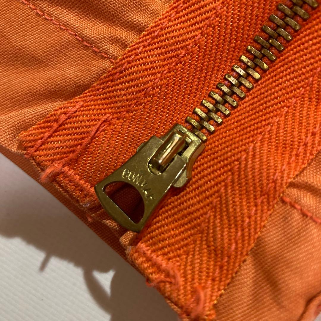 60s USNAVY サマー フライトスーツ 38 オレンジ オールインワン