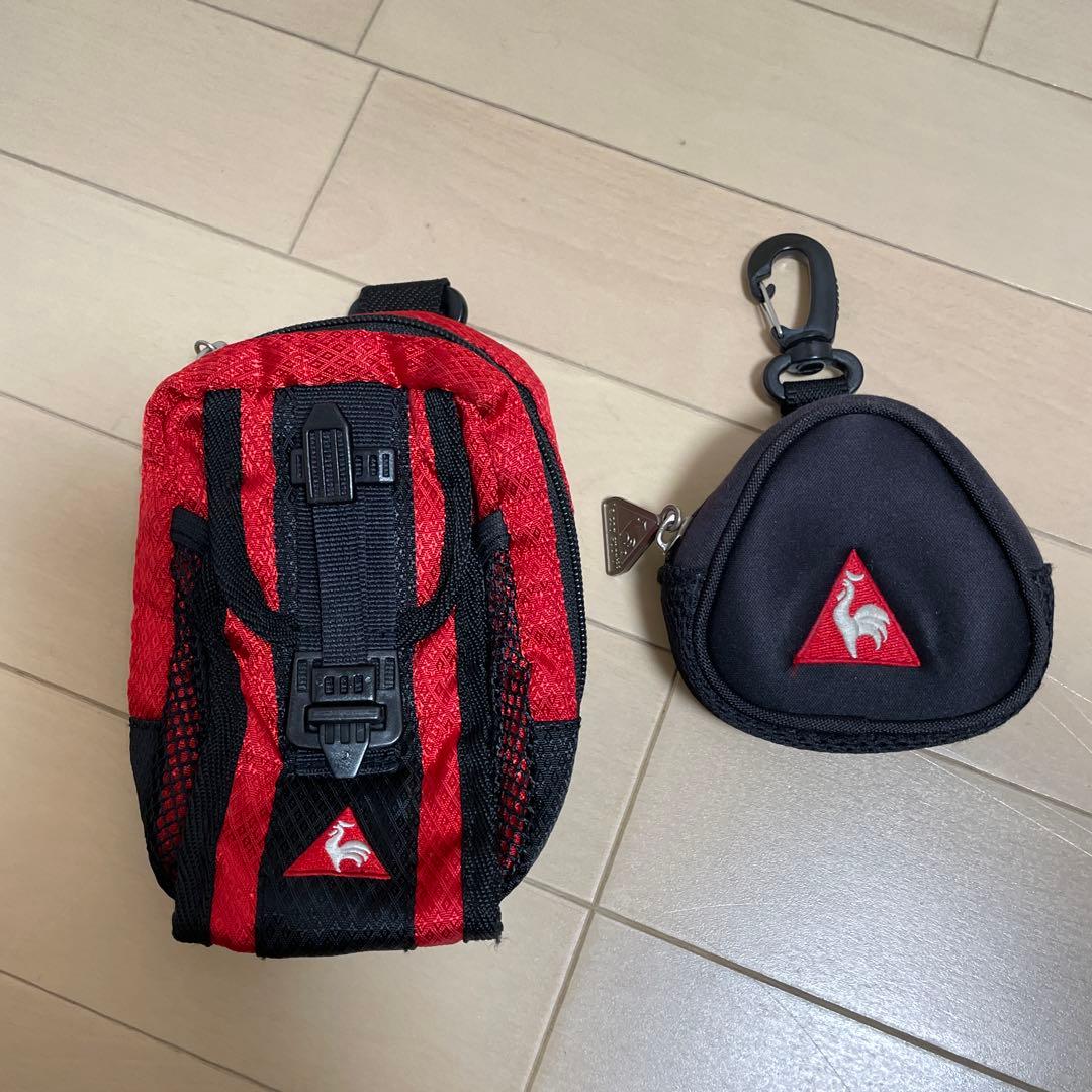 ルコック キャディバッグ・トラベルカバー・アイアンヘッドカバー 他一式