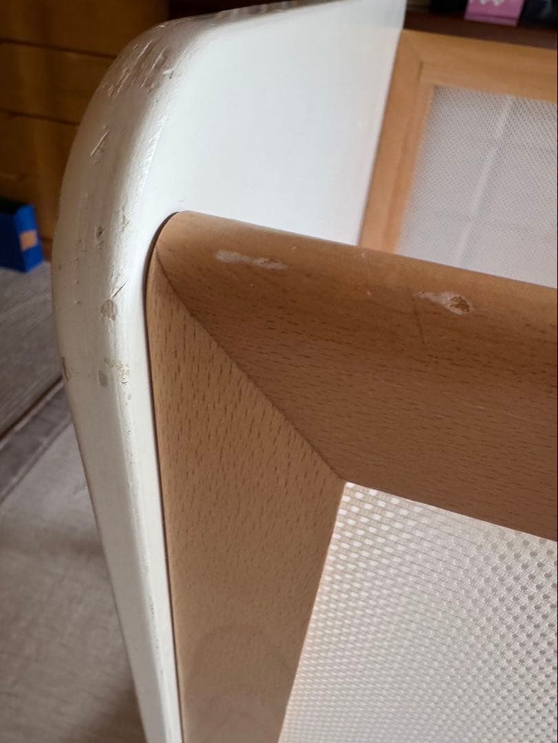 ベビーベッド　リリワゴン2 ホワイト