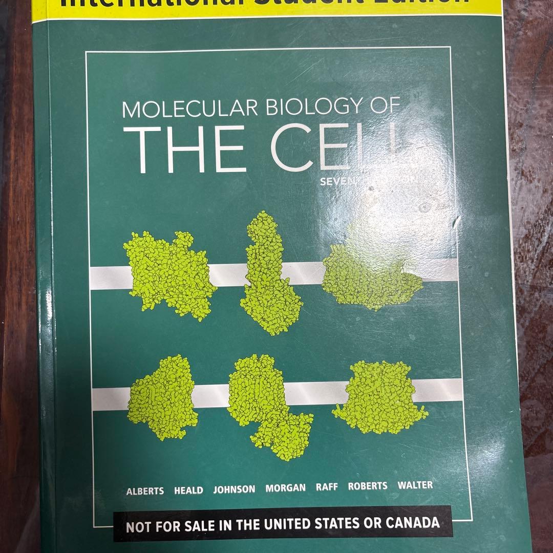 Molecular Biology of the Cell 第7版