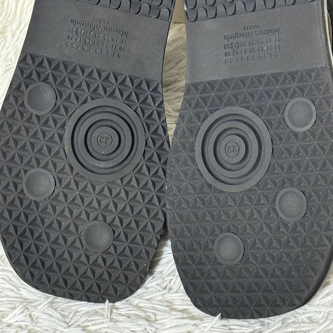 新品未使用✨メゾンマルジェラ　S37WP0065 レザーサンダル　ブラック