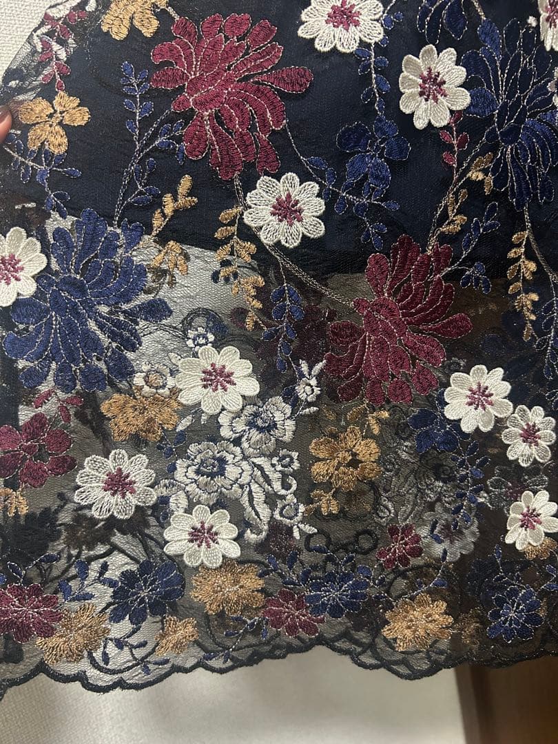 ♡*♡様 Grace continental 花柄刺繍 ロングワンピース※マーク