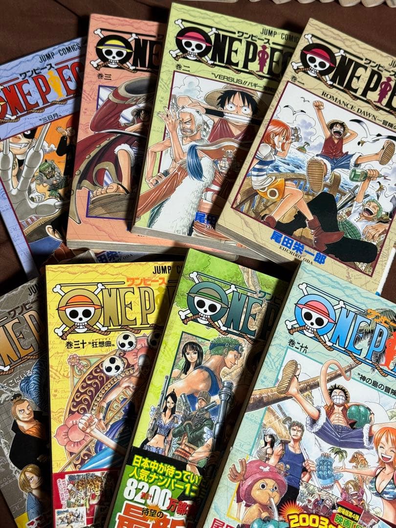 ワンピース1巻〜31巻(27&29無し)尾田栄一郎ウォンテッド30冊中28冊初版