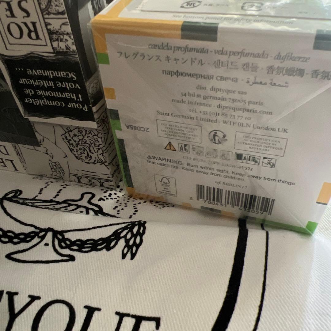 新品未使用　ディプティック　キャンドル、キャンドルホルダー ミニキャンドルコフレ