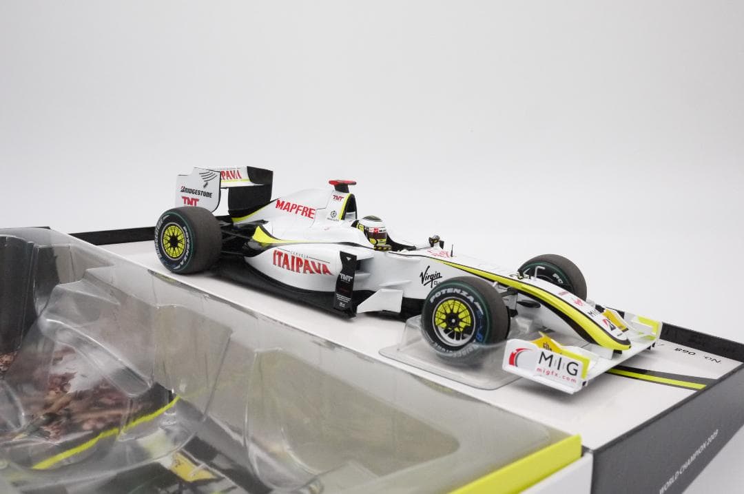 onecar1/18 ブラウンGP BGP001 チャンピオン J.バトン