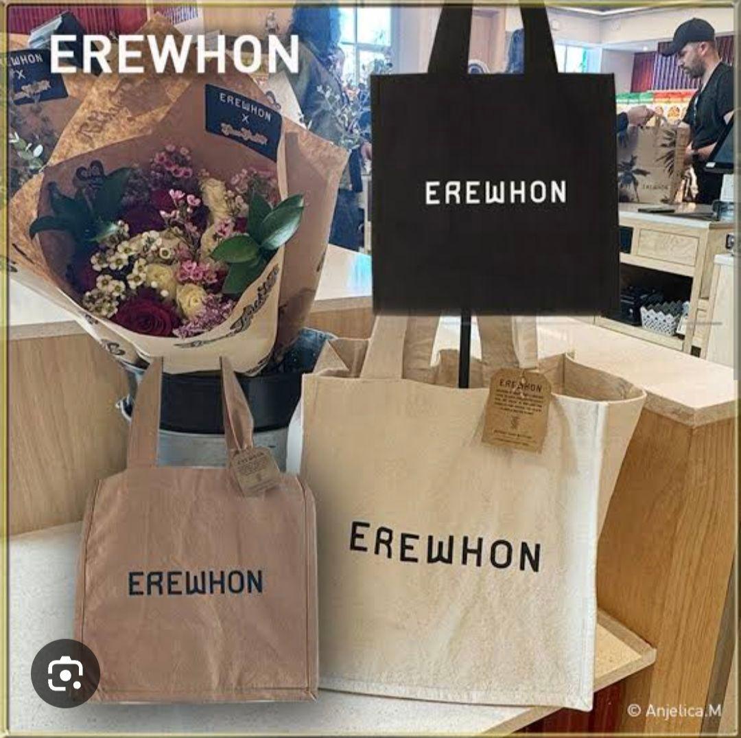 ラスト1点　新品　EREWHON　 トートバック　エレウォン　ダークブラウン
