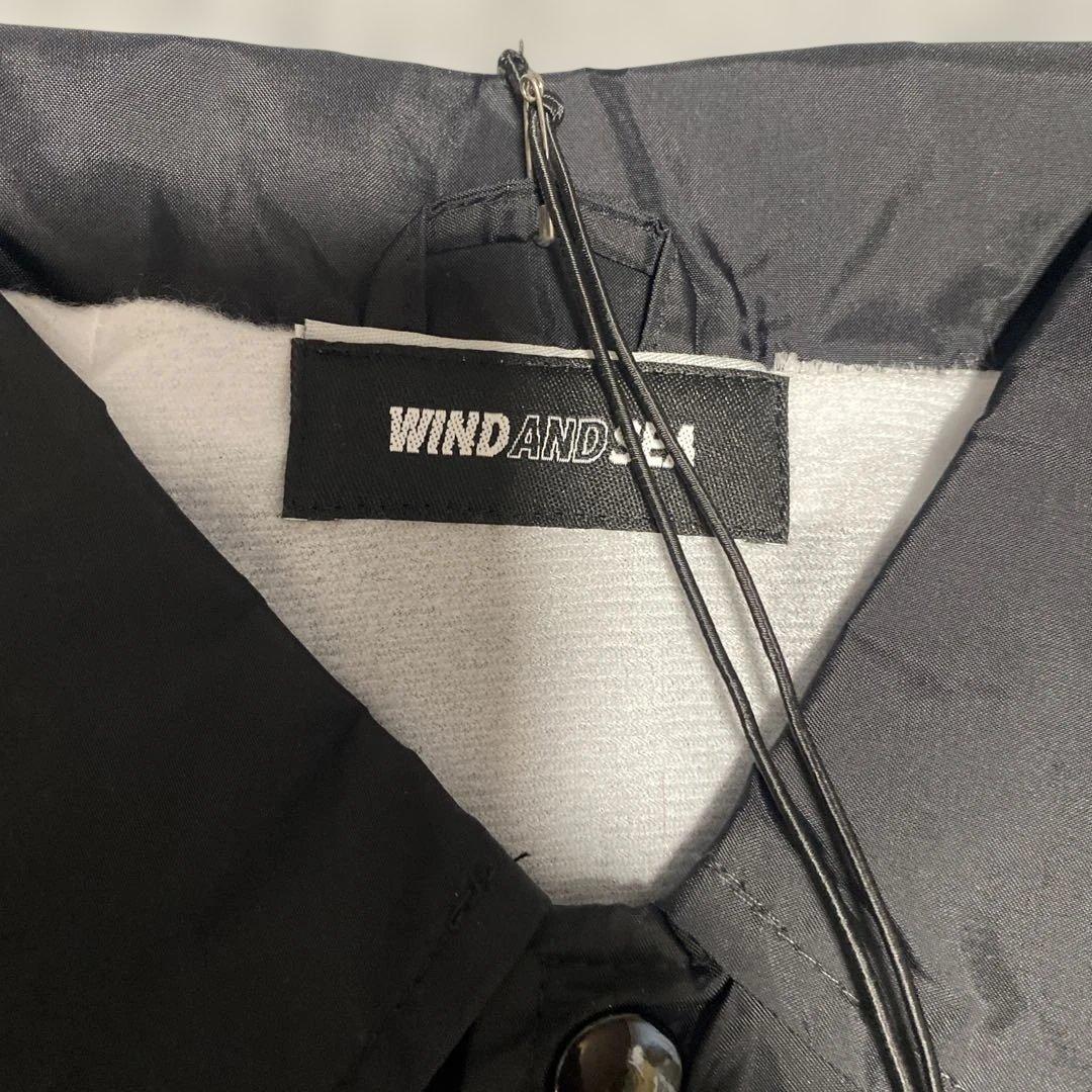 d*_様 新品未使用　WIND AND SEA コーチジャケット　ブラック M