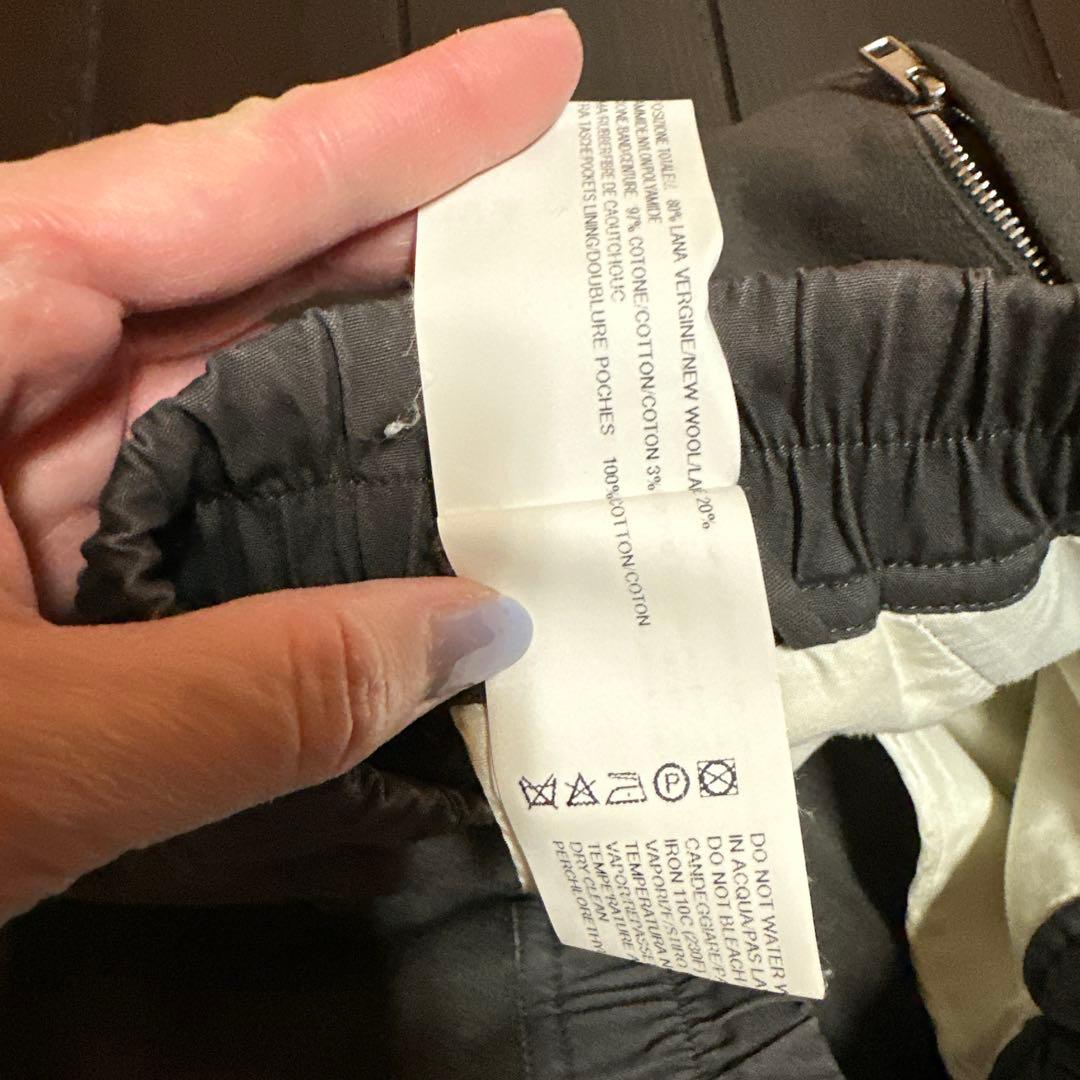 リックオウエンス　サルエルパンツ ダークダスト 46 IT / 36 US