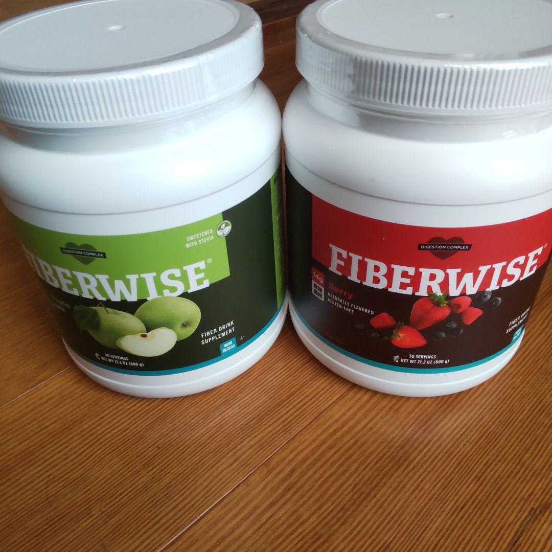 ファイバーワイズ　 糖質オフ ベリー グリーンアップル2個セット　メラルーカ