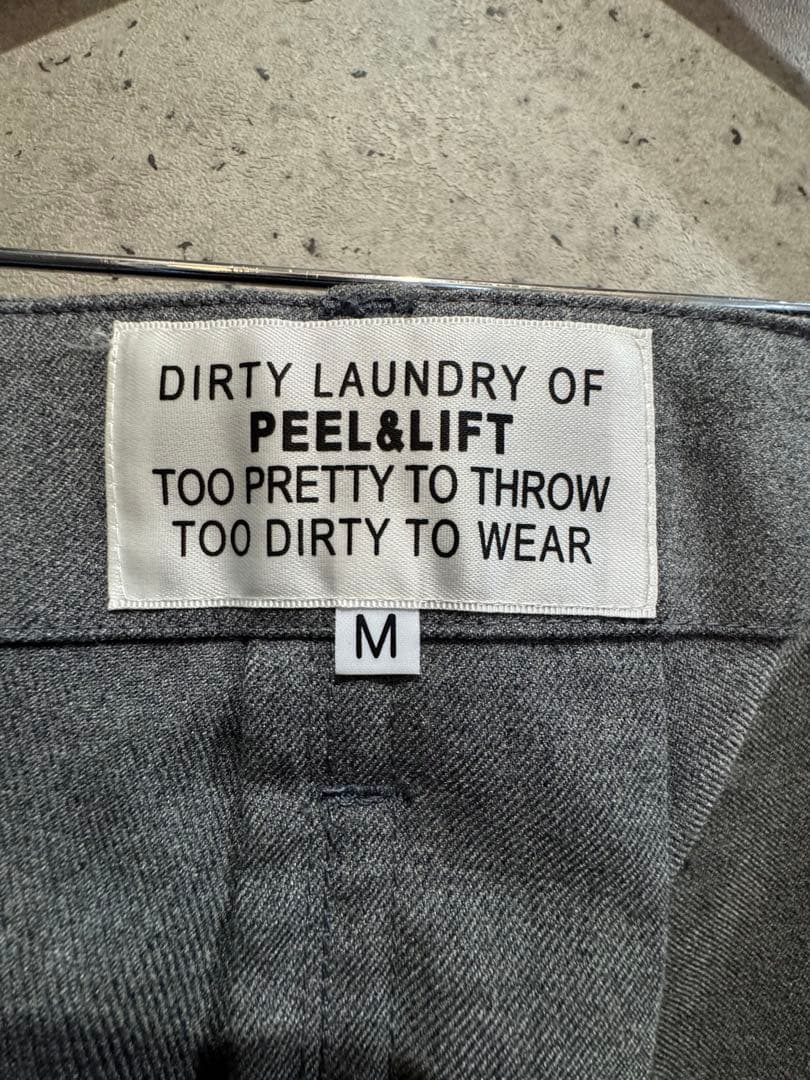 PEEL&LIFT ボンデージトラウザース