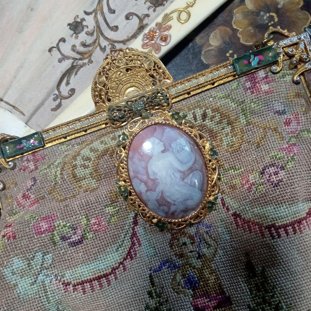 フランスアンティークプチポアンバッグプチポアン手帳付