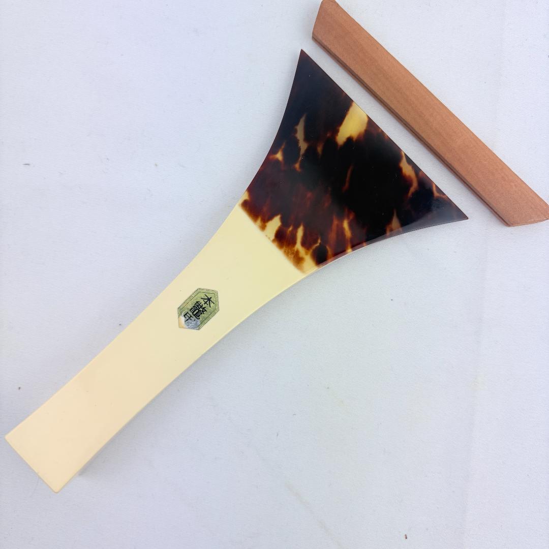 三味線 撥 鼈甲 本鼈甲 開き撥 民謡 和楽器