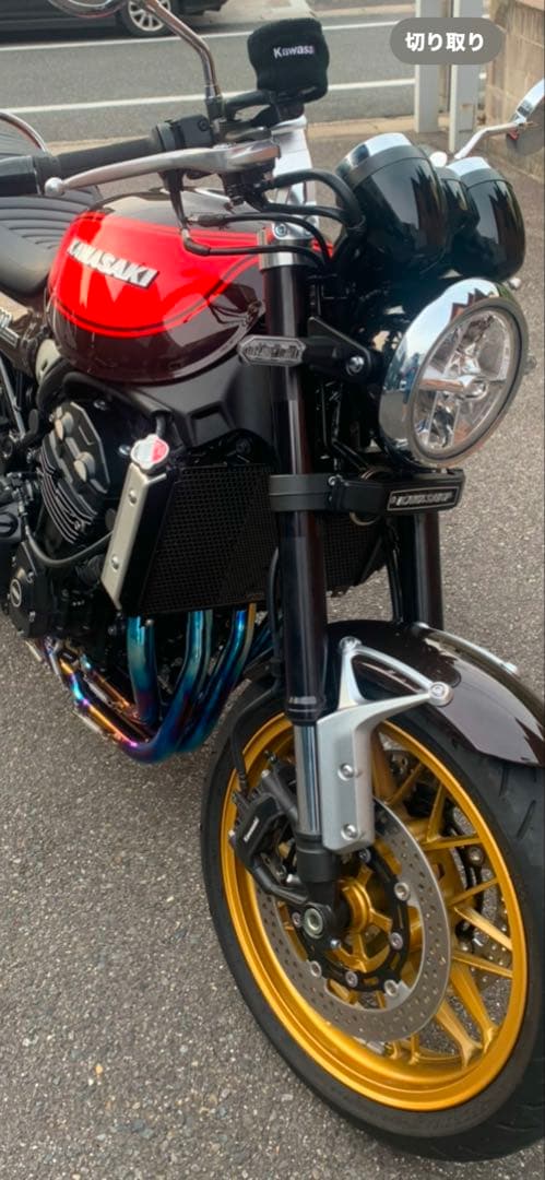 z900rsセパレートハンドオーバーレーシング(シルバー)