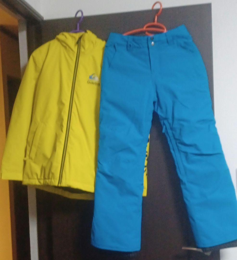クイックシルバー☆美品スノーボードウェア上下150cm