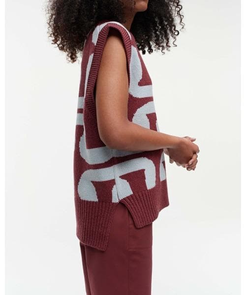 23SS✨ マリメッコ S ニットベスト Eloisasti Koukero