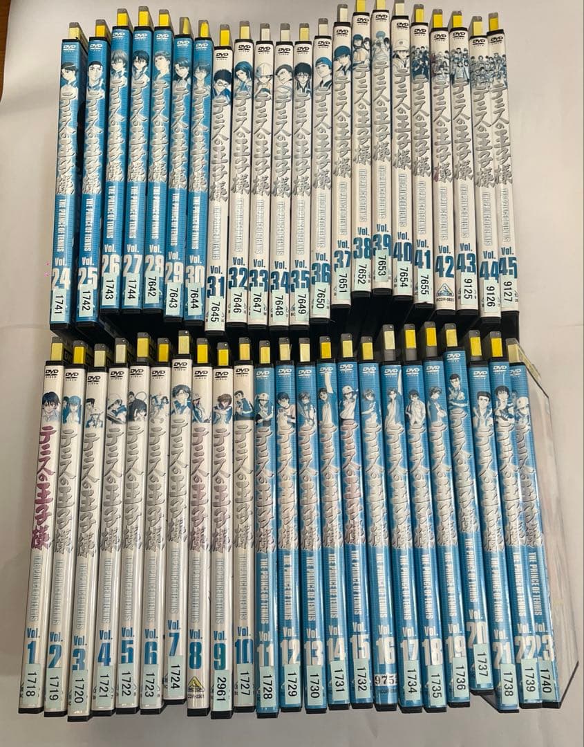 DVD テニスの王子様 テニプリ 全巻セット 全45巻