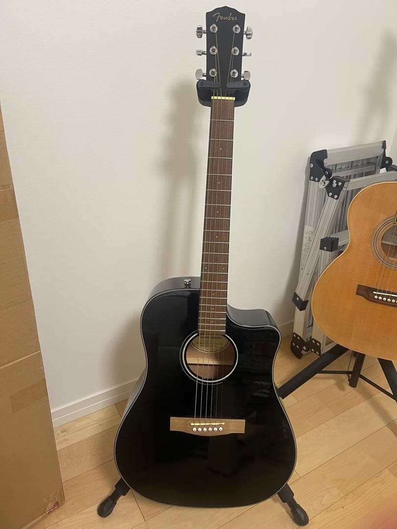 Fender Acoustics CD-60SCE Dread/ BLK アコギ
