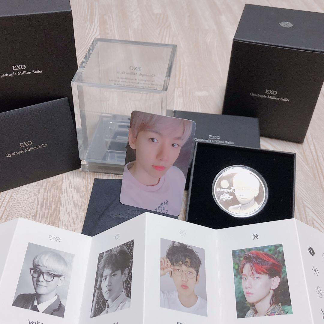 EXO ベッキョン 記念メダル