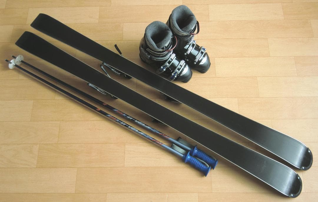 ■■送料無料■FISCHER■メンズスキーセット■板150靴25.5■メンテ付■