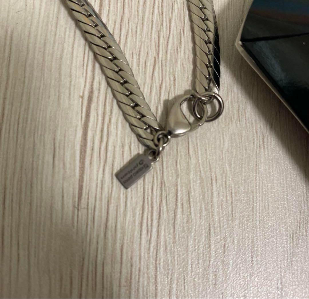 ファイテンチタンネックレス 平喜平 幅5.5mm 60cm 日本製 phiten