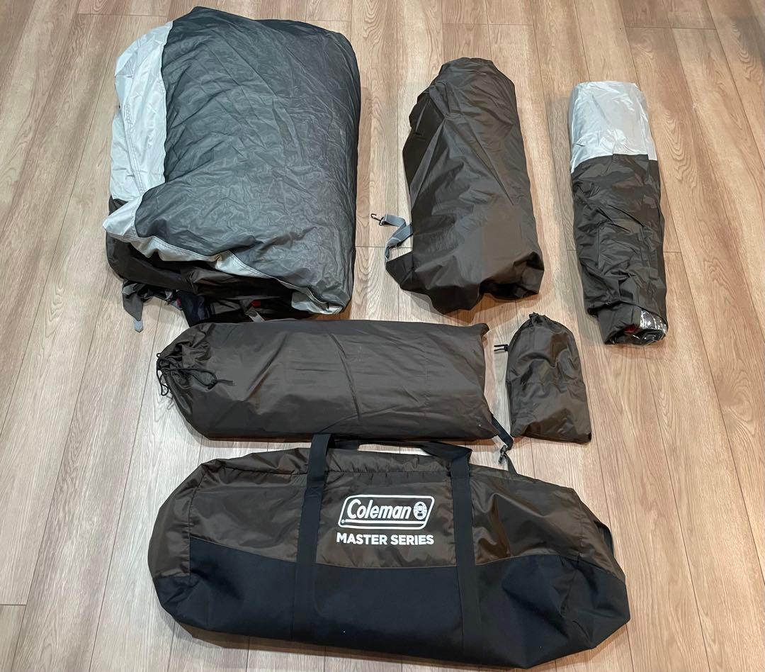 [美品] コールマン 4Sワイド2ルームカーブ マスターシリーズ