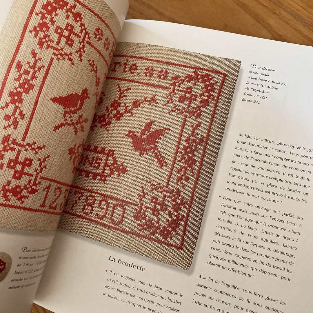洋書 ALPHABETS ANCIENS A BRODER AU POINT