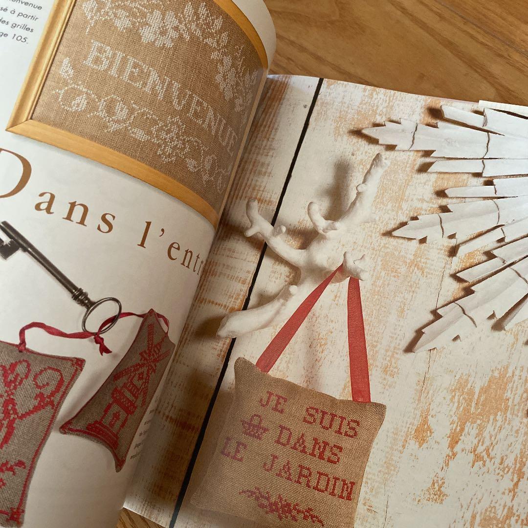 洋書 ALPHABETS ANCIENS A BRODER AU POINT