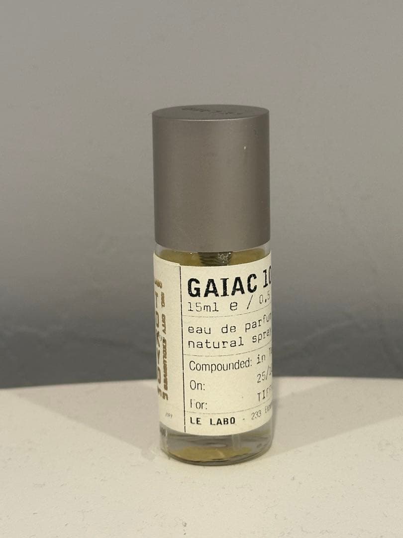 LE LABO GAIAC 10 15ml オードパルファム