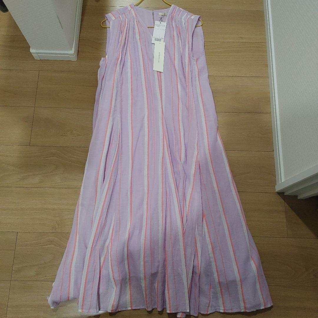 お値下げ【未使用タグ付】ne Quittez pas ヌキテパ　ロングワンピース