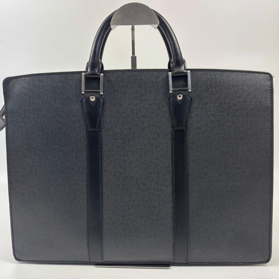 美品 ルイヴィトン タイガ ポルトドキュマン ロザン アルドワーズ ブラック