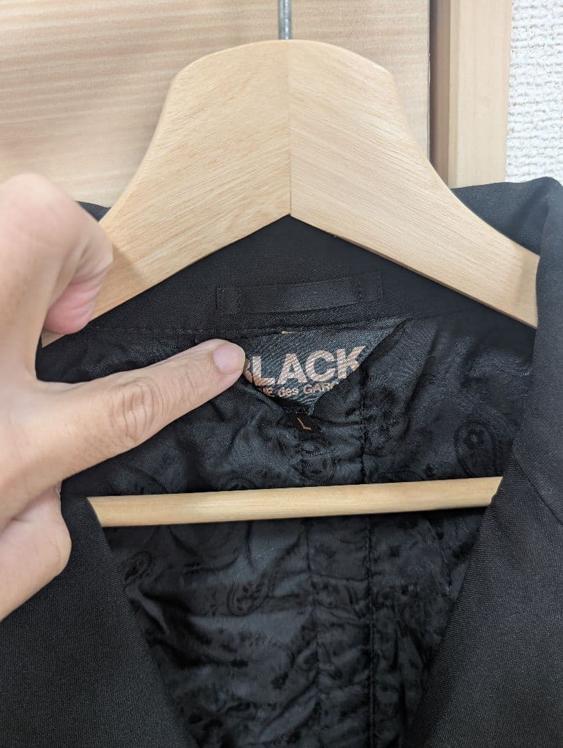 コムデギャルソン・ブラック　ジャケット