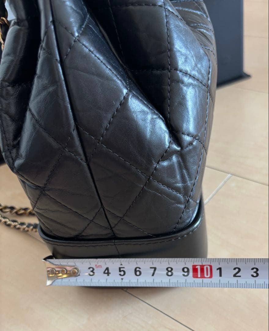 CHANELリュック マトラッセ ココマーク ガブリエル ドゥ バックパック 黒