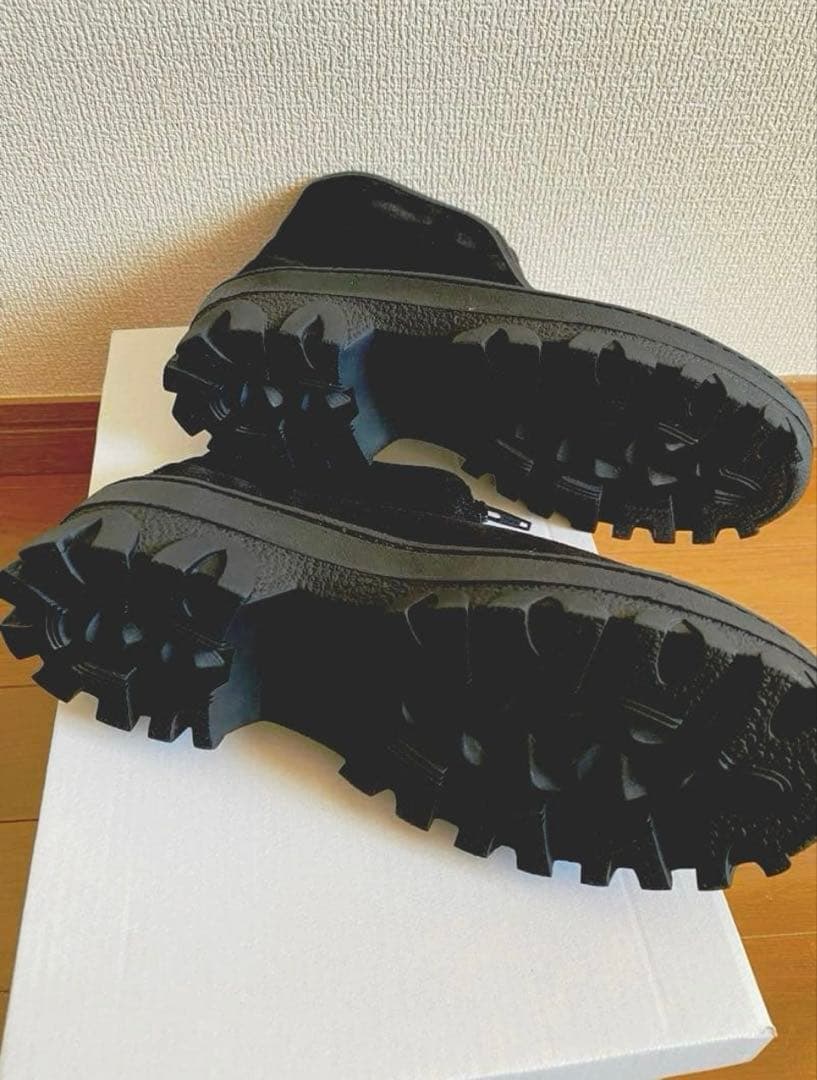 クラネ　ブーツ 37 ブラック REPRODUCTION OF FOUND