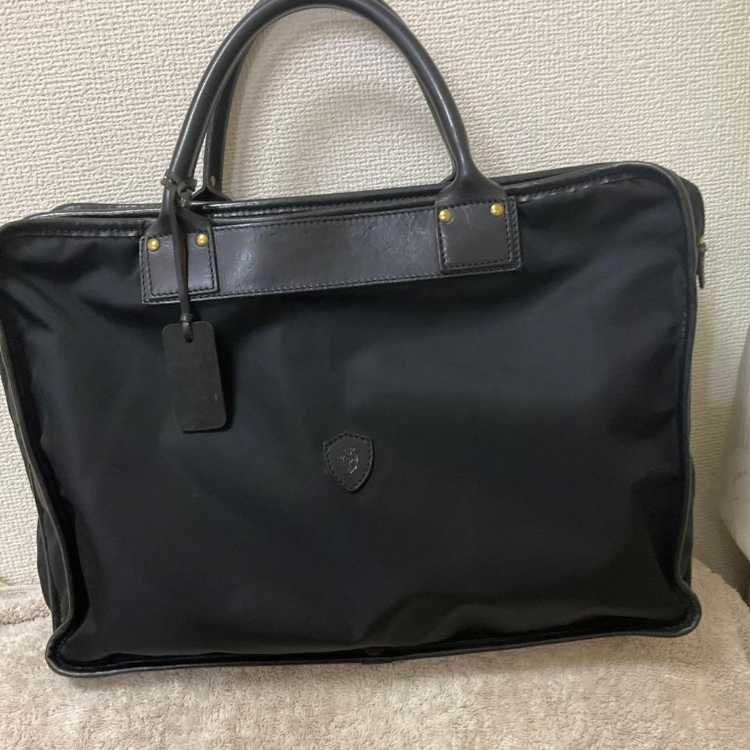 【状態良好】 Felisi フェリージ　ナイロン×レザー　バッグ1993 黒