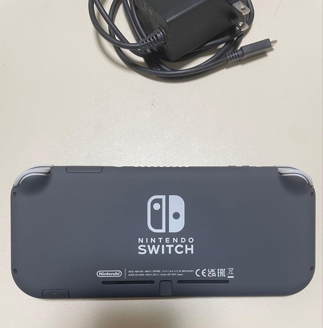 NintendoSwitch Lite グレー + microSD（512GB）