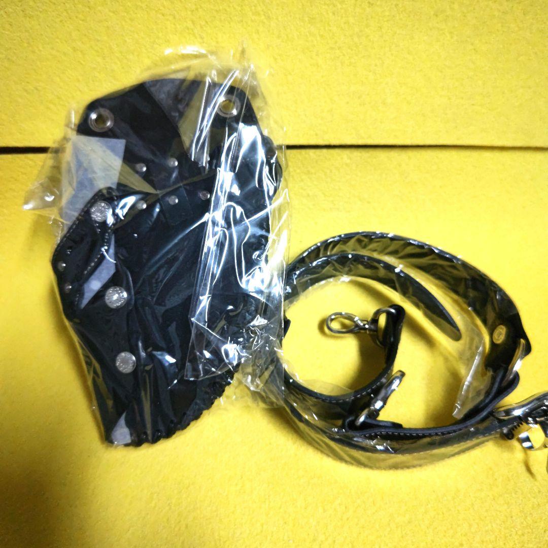 新品　シザーケース　牛革　ブラック　4丁用