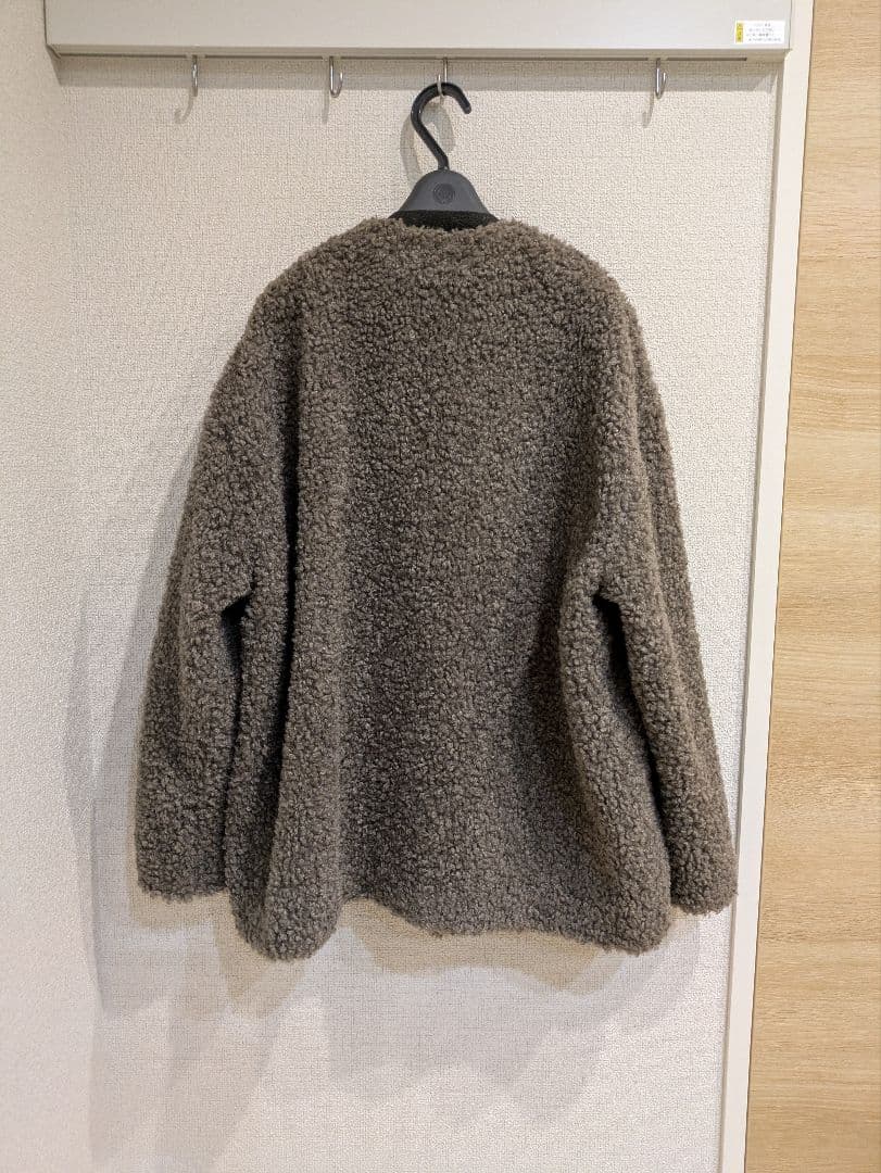 ジャーナルスタンダードレリューム☆ボアカラーレスジャケット